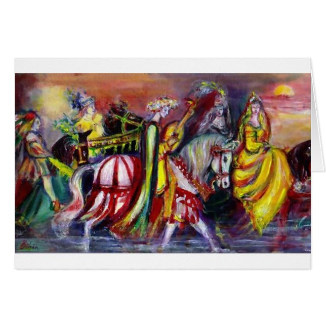 RIDERS IN THE NIGHT Fantasy (Anverso (Horizontal))