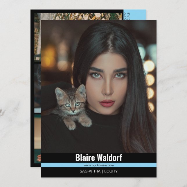 Ridge de Malibu 4 | Modelos de tarjetas comp (Anverso / Reverso)