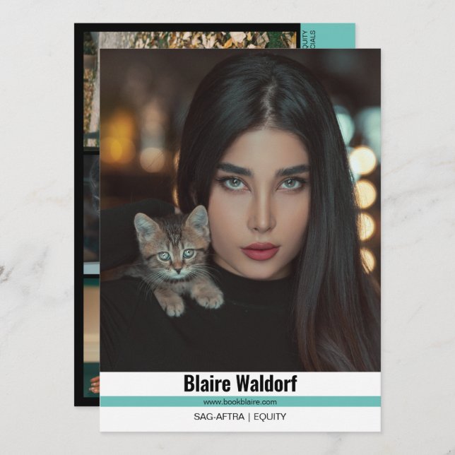 Ridge de Malibu 4 | Modelos de tarjetas comp (Anverso / Reverso)