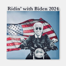 Ridin’ con el imán Biden 2024