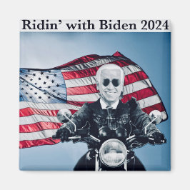 Ridin’ con el imán Biden 2024