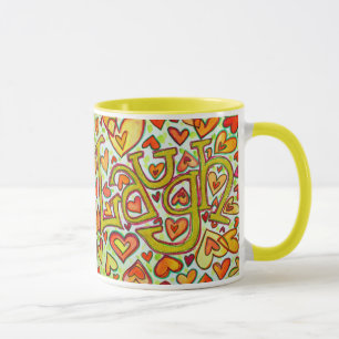 Ríe Word Mug o Copa
