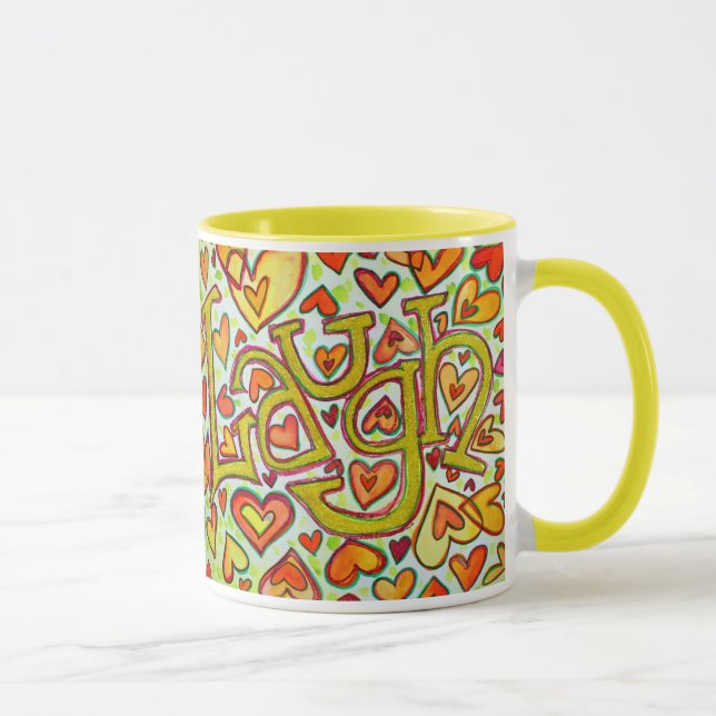 Ríe Word Mug o Copa (Derecha)