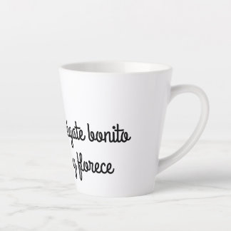 Riégate bonito I Taza de café latte