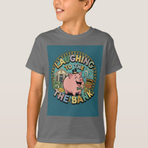 Riendo Todo el Camino al Banco – Camiseta Money Mo