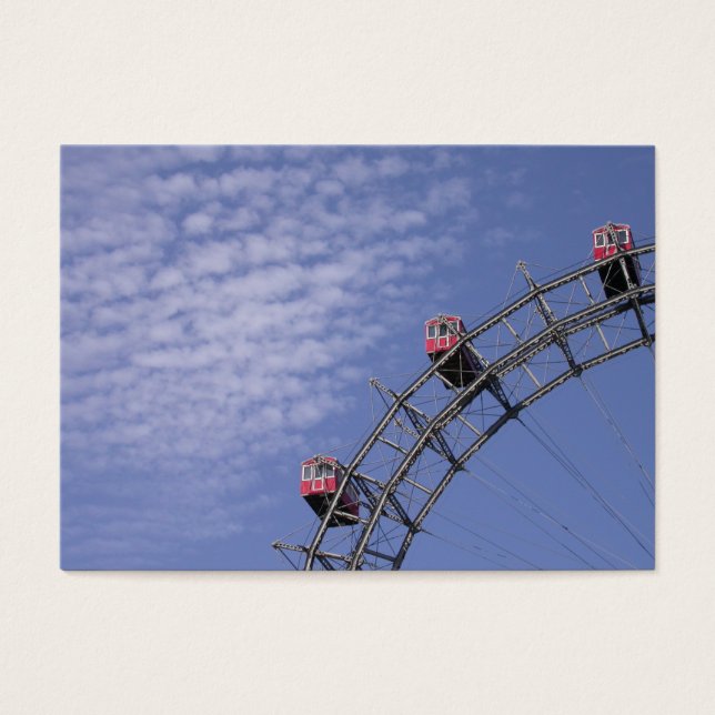 Riesenrad En Prater Viena Austria (Frente)
