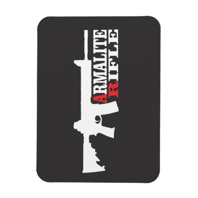 Rifle armalita, imán (Vertical)