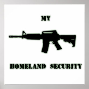 Rifle negro AR-15 del arte en línea de Phil