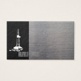 Rig Silhouette and Metalizado Look Oilfield Servic