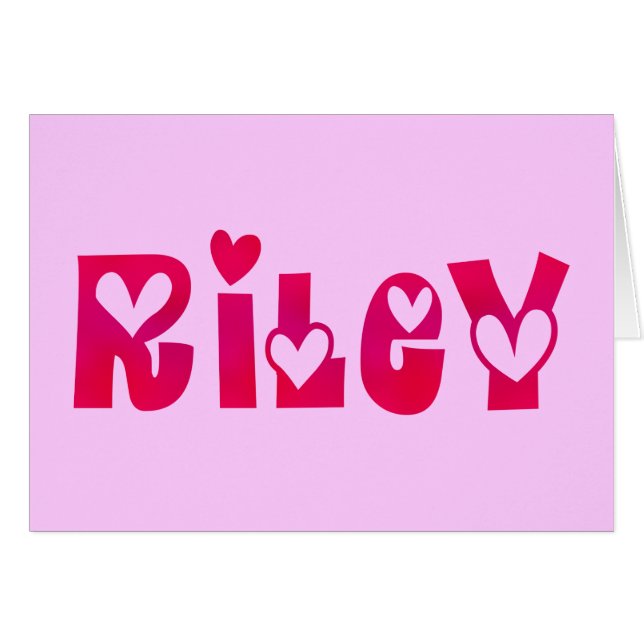 Riley en los corazones (Anverso (Horizontal))