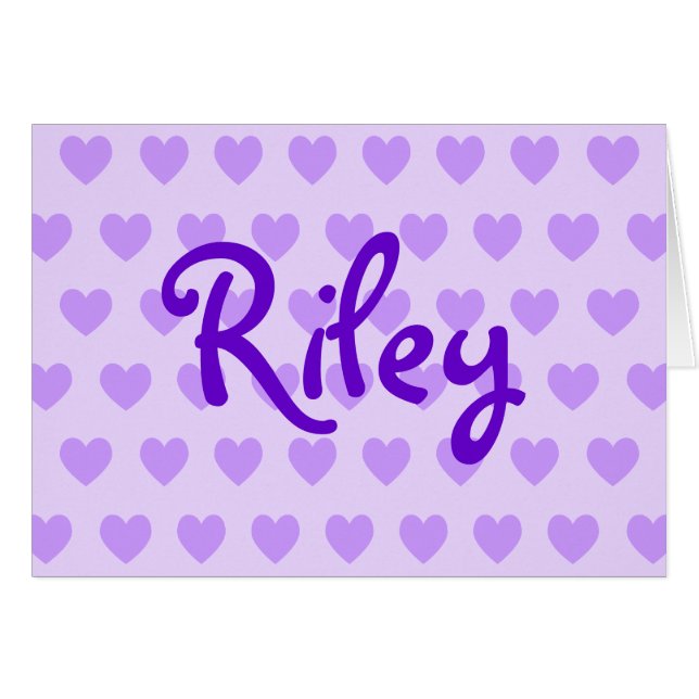 Riley en morado (Anverso (Horizontal))