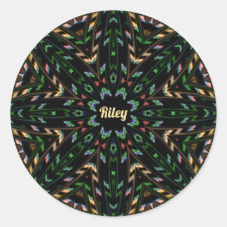 RILEY ~ Pegatina multicolor INTERGALACTICO ~