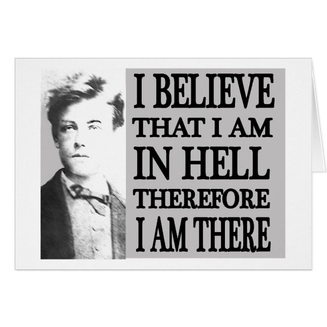 Rimbaud en el infierno (Anverso (Horizontal))