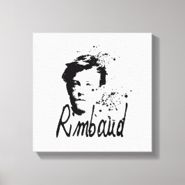 RIMBAUD - Lienzo de arte gráfico