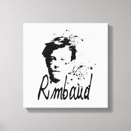 RIMBAUD - Lienzo de arte gráfico