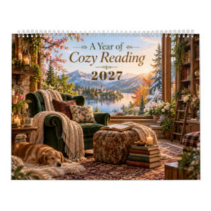 Rincón de Lectura Acogedor Calendario para Amantes