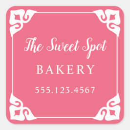 Rincones de Personalizado Etiquetas de Pegatina de