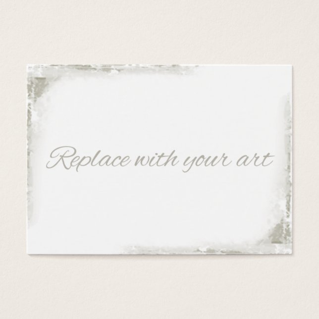 Rincones gruentes de la tarjeta comercial de artis (Frente)