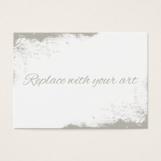 Rincones vintage de la tarjeta de comercio de arti