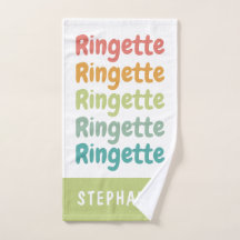 Ringette Cute Retro Ringette Player Personalizado