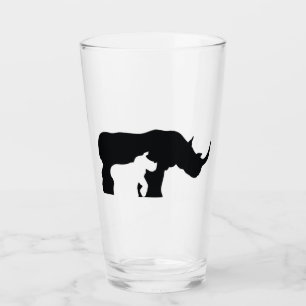 Rinoceronte blanco y negro