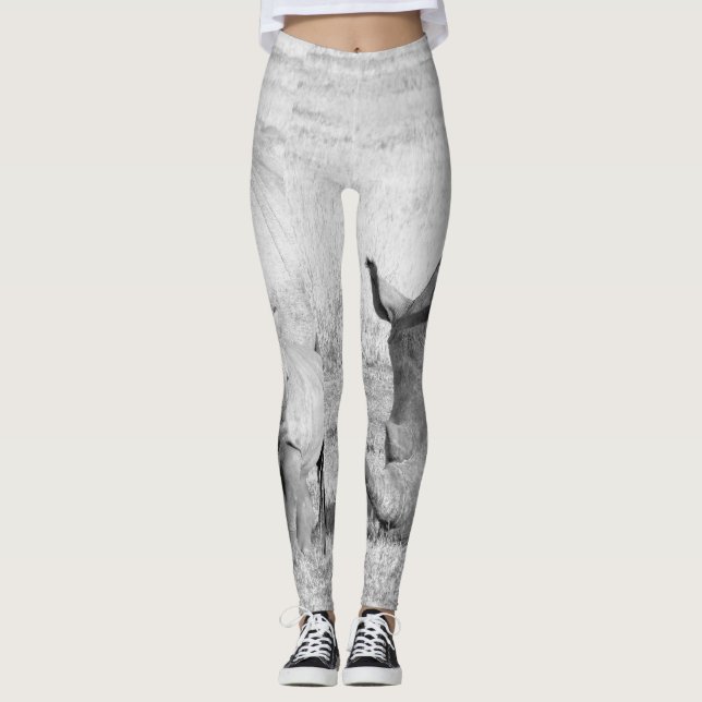 Rinocerontes cutáneos en las leggings africanas (Anverso)