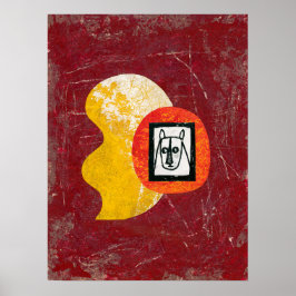 Rinocerontes evitan conflictos Posters de arte en