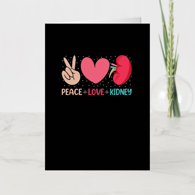 Riñón de amor por la paz - Enfermera técnica de di (Anverso)
