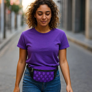 Riñonera Alien Morada – Para pasear en paz