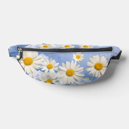 Riñonera de cielo lleno de margaritas. Bolsa de co