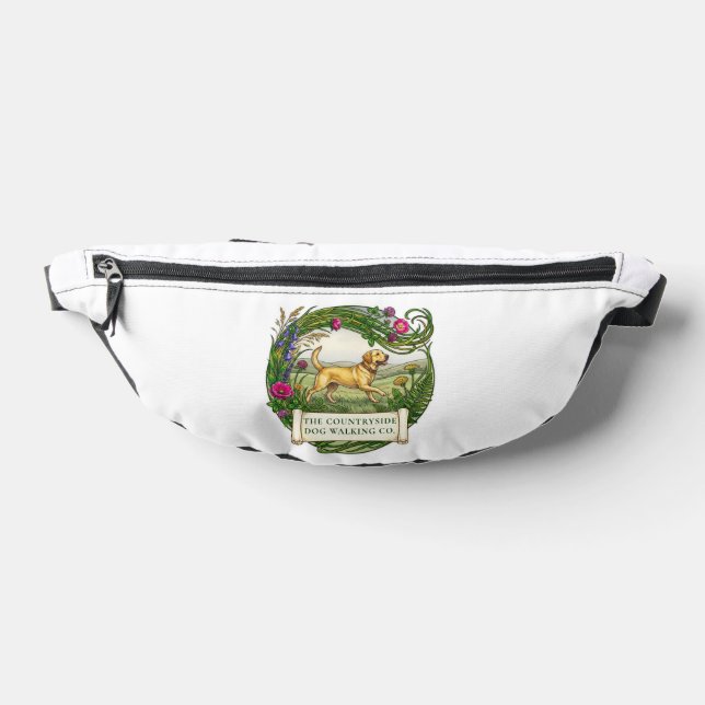 Riñonera de entrenamiento para pasear perros labra (Distribución)