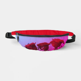Riñonera de Rosas Rojas