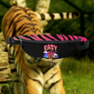 Riñonera EASY Tiger Retro Arcoíris Rayas de Tigre