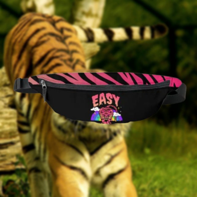 Riñonera EASY Tiger Retro Arcoíris Rayas de Tigre (Subido por el creador)