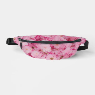 Riñonera Rosa Floral Flor de Cerezo Botánico
