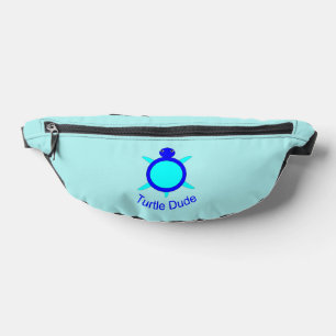 Riñoneras Amigo de la Turba Azul Brillante