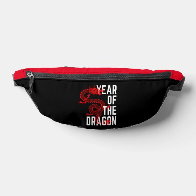 Riñoneras Año del Dragón rojo blanco (Distribución)