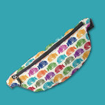 Riñoneras Armadillos Colorful Pattern<br><div class="desc">Este divertido y colorido paquete de patatas es perfecto para su amante favorito del armadillo. Presenta un patrón de armadillos en colores brillantes contra un fondo blanco crema o marfil.</div>