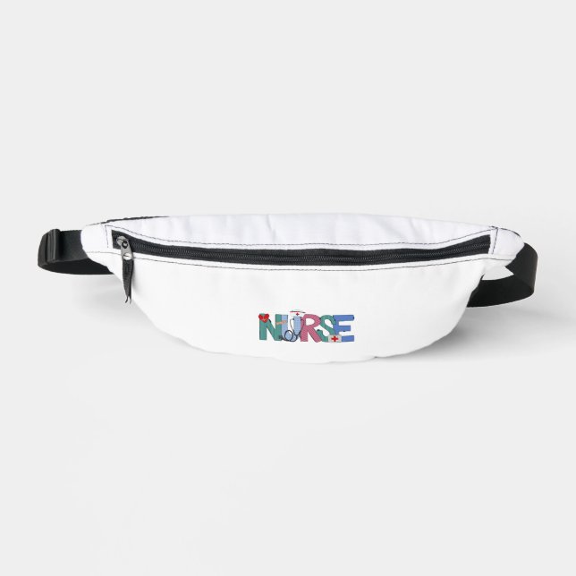 Riñoneras Ayuda motivacional de la enfermera Doodle Life Hea (Anverso)