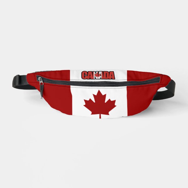 Riñoneras Bandera canadiense (Anverso)