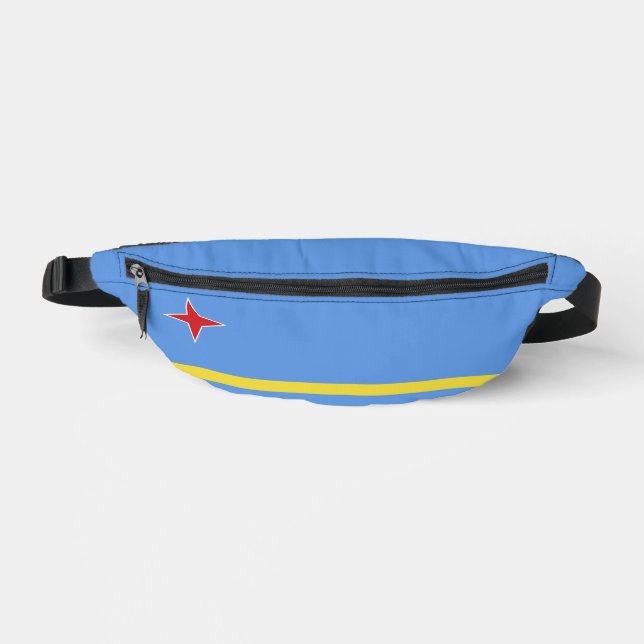 Riñoneras Bandera de Aruba (Anverso)