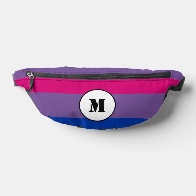 Riñoneras Bandera de bisexualidad personalizado (Distribución)