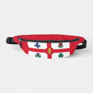 Riñoneras Bandera de Montreal, Quebec