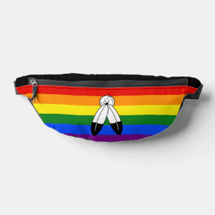 Riñoneras Bandera de orgullo de dos espíritus de SlipperyJoe