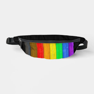 Riñoneras Bandera de orgullo gay inclusiva de SlipperyJoe's 