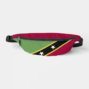Riñoneras Bandera de Saint Kitts y Nevis