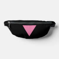 bandera de triángulo rosa de SlipperyJoe's símbolo