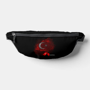 Riñoneras bandera de Turquía