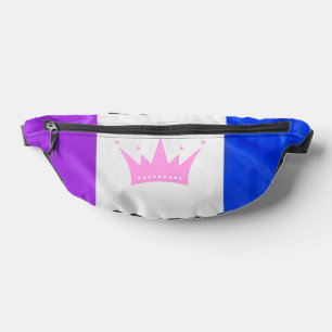 Riñoneras bandera del orgullo de la cultura drag de Slippery
