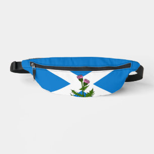 Riñoneras bandera escocesa y cardo